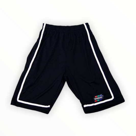 Winners Mesh Shorts – Black