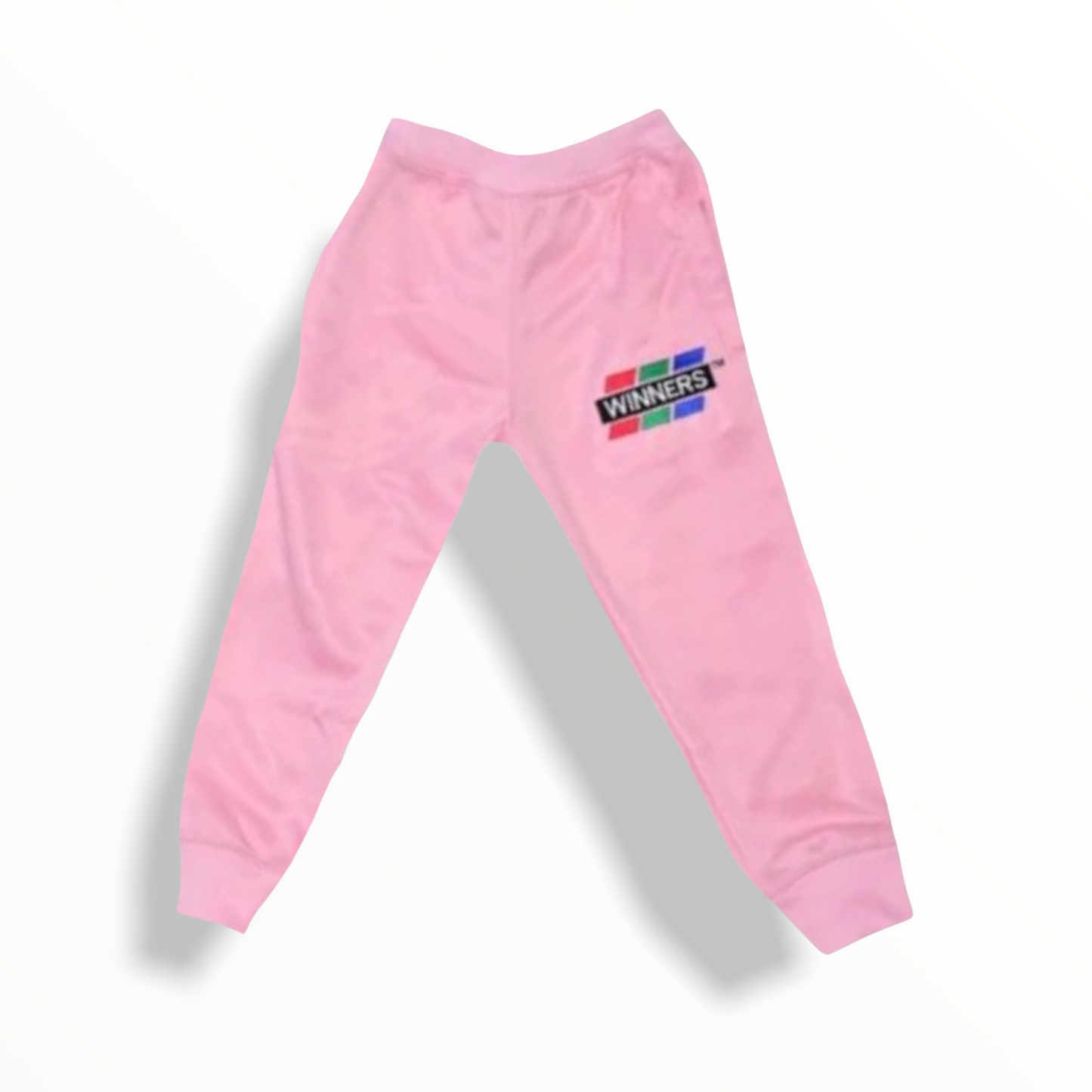 Winners Checkered Track Set Pants - Pink (Kid's)