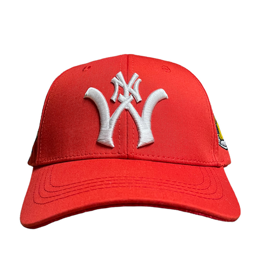 Winners NY 5 Panel Hat - Red/Multi